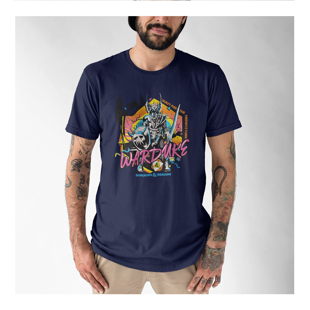 Playera Warduke y su busqueda del Corazon de Piedra Dungeons and Dragons.