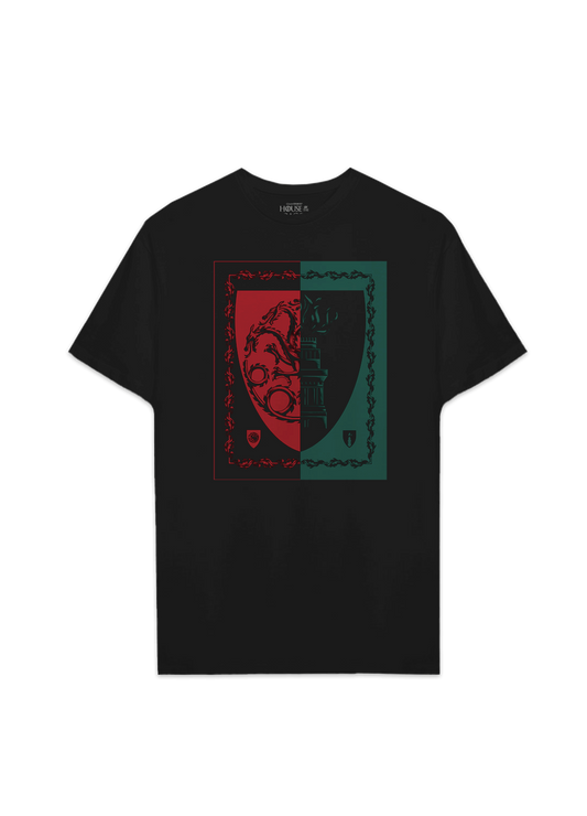 Playera House of the Dragon Black vs Green