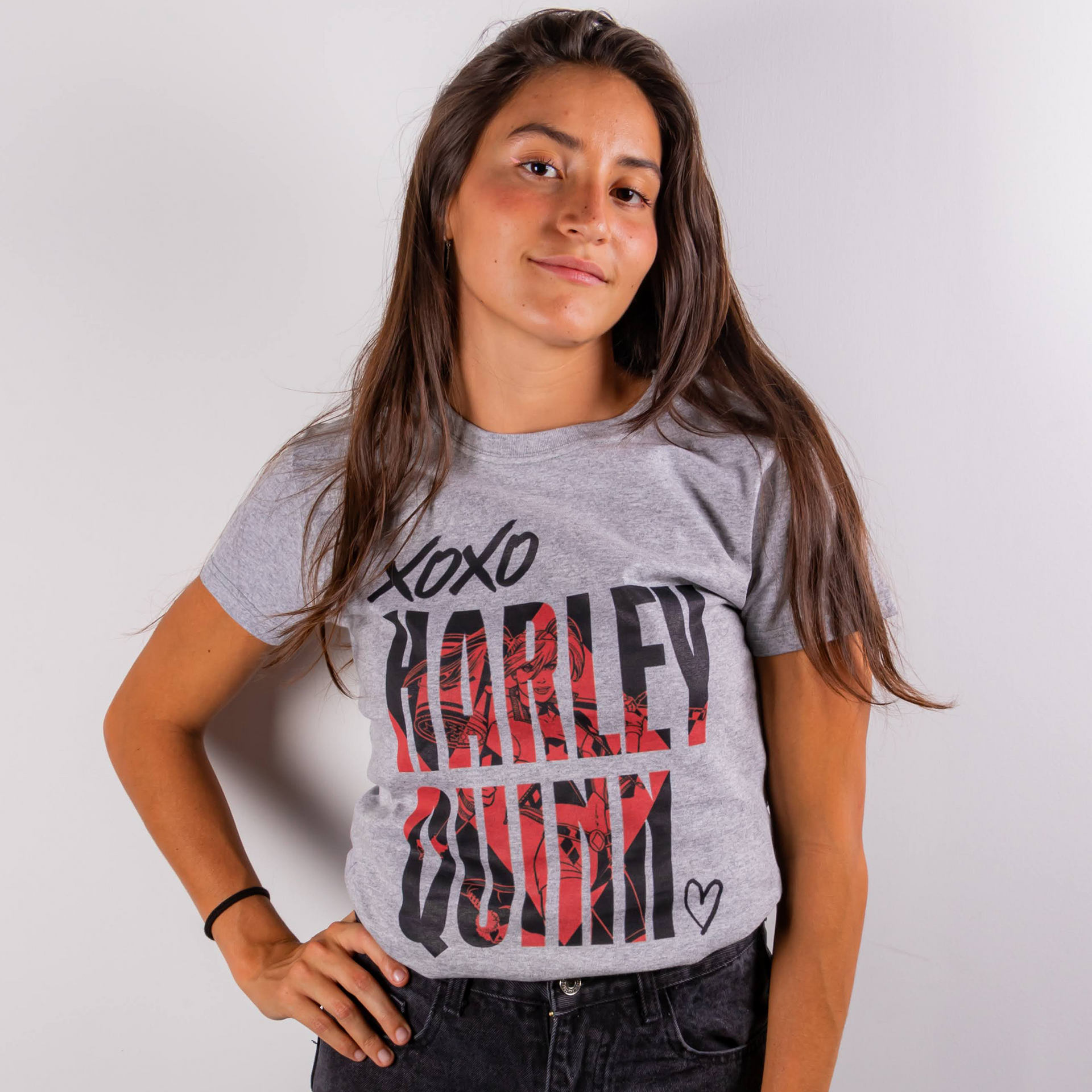 Playera de Mujer Harley Quinn - Heart