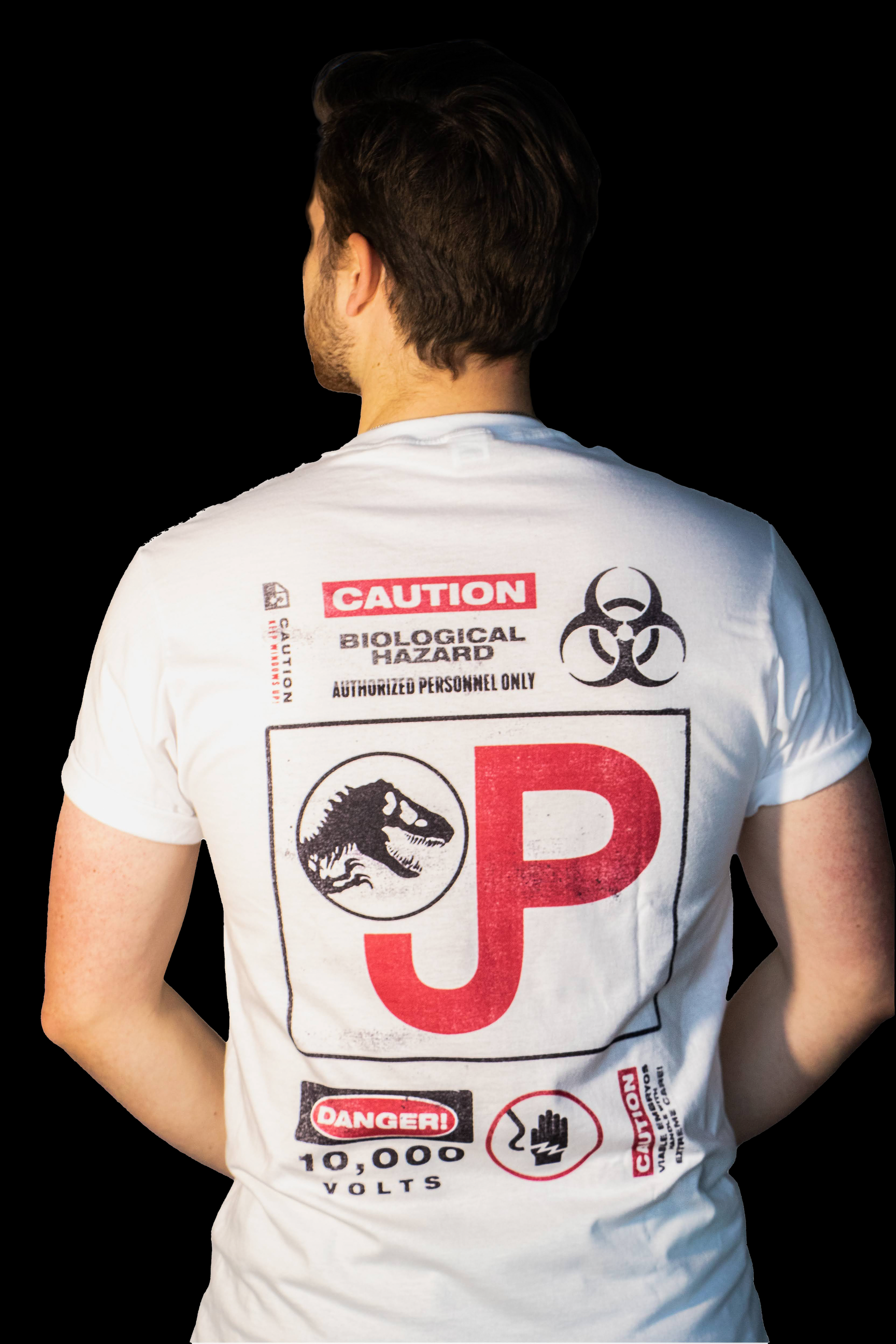 Playera Jurassic Park Caution