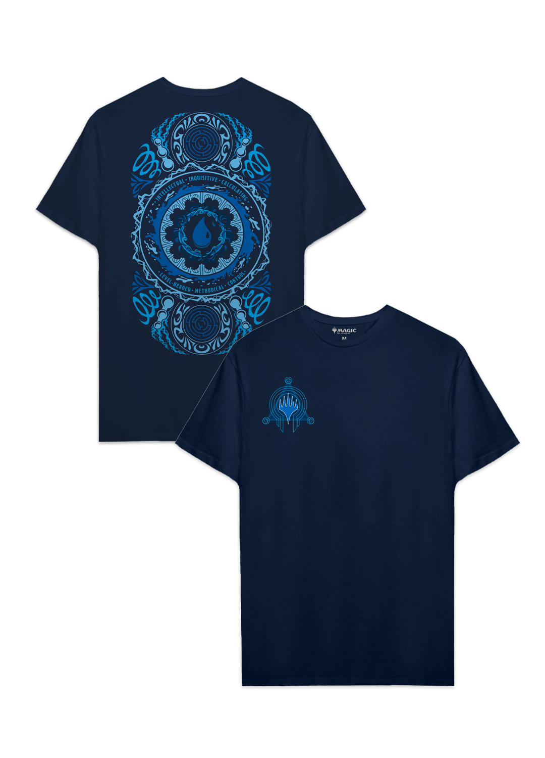 Playera Magic the Gathering Land Island Blue