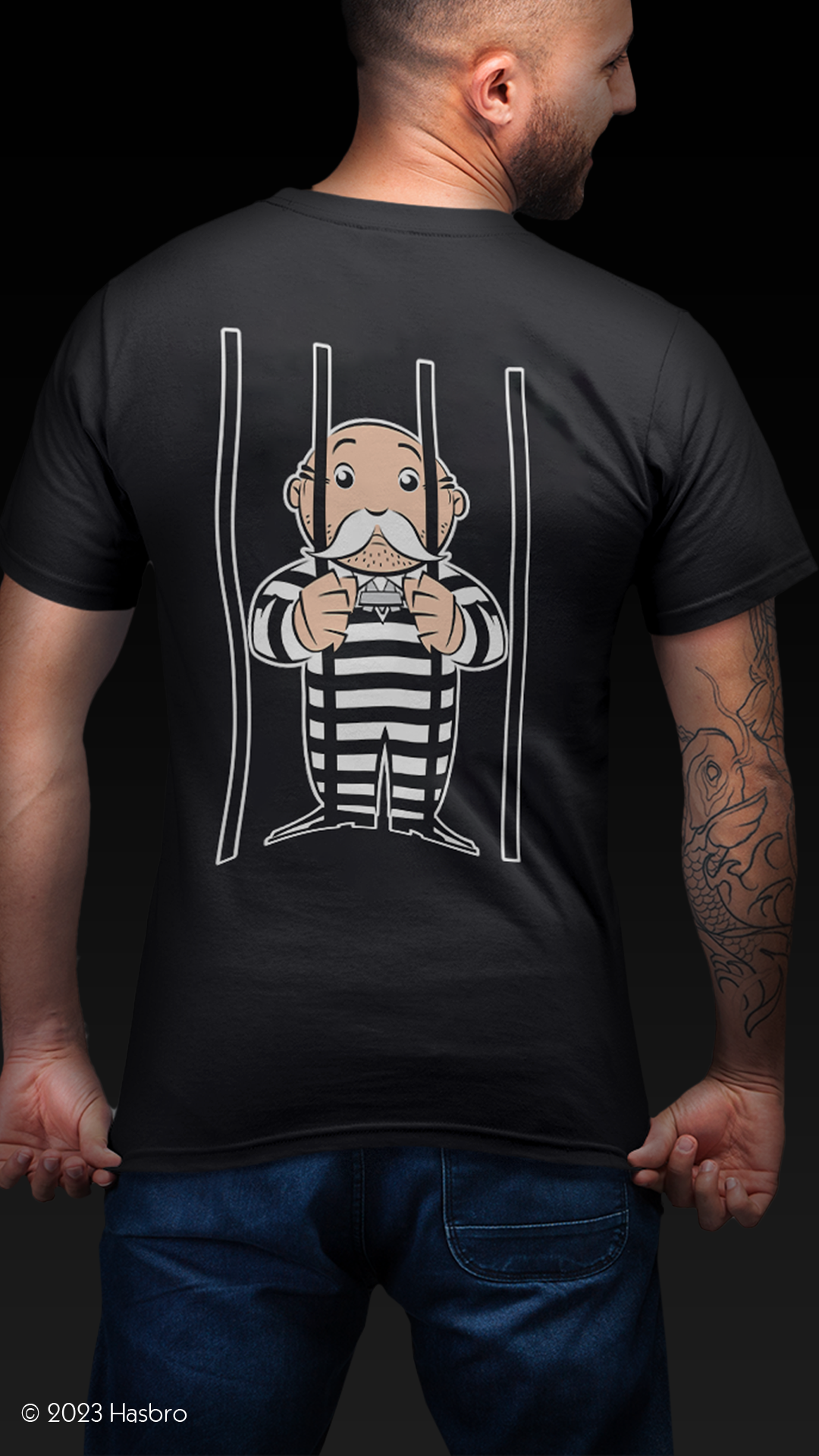 Playera Monopoly Go to Jail