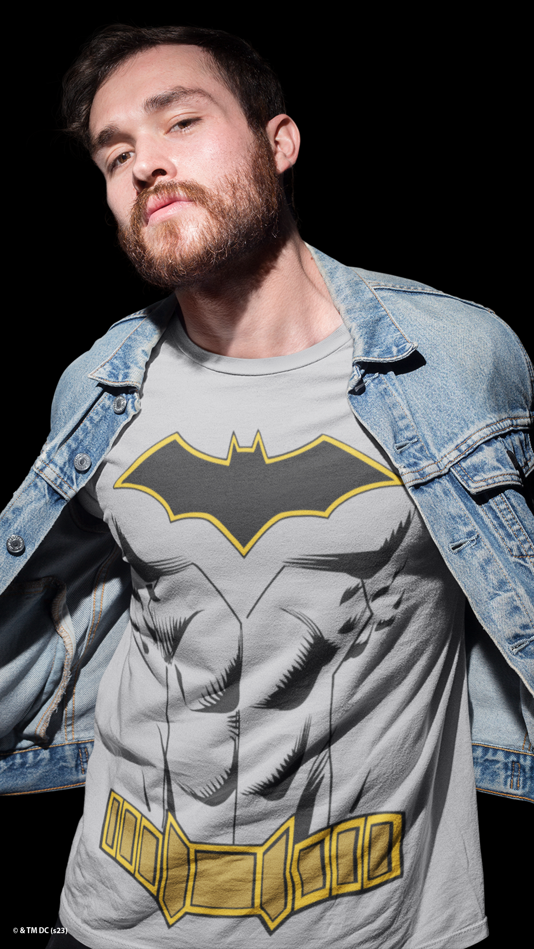 Playera Justice League Torso Batman