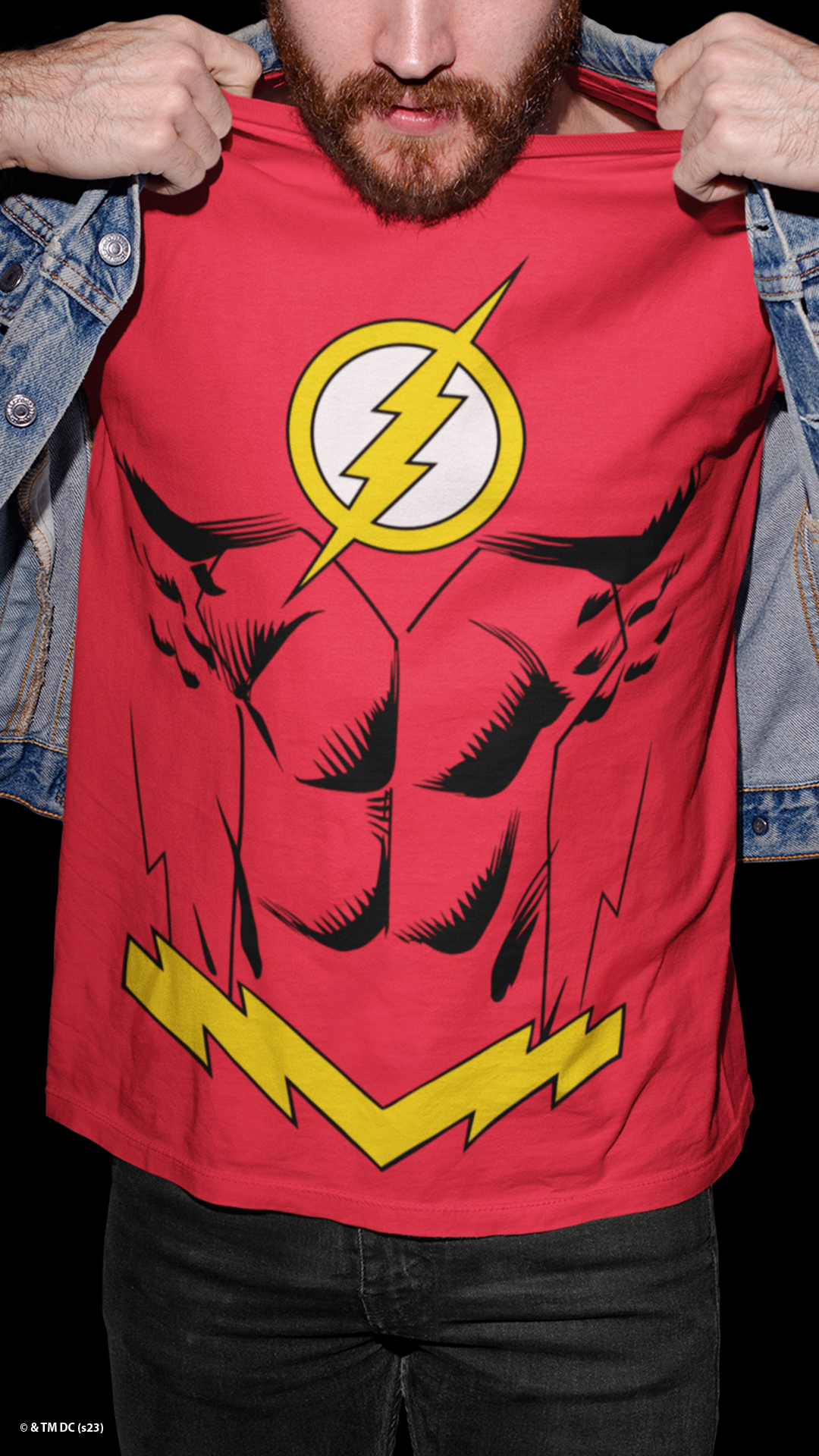 Playera Justice League Torso Flash