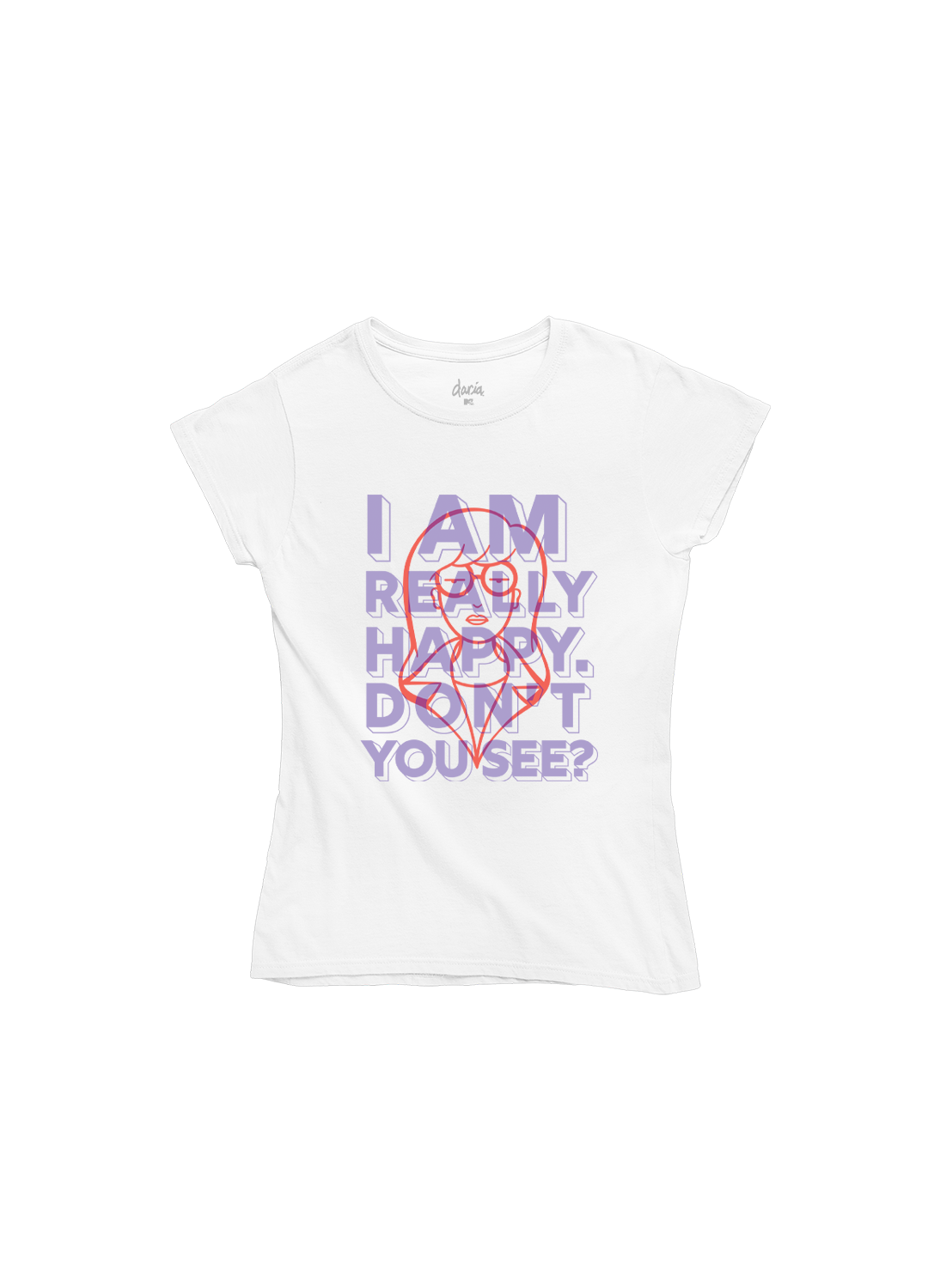 Playera de Mujer Daria Really Happy