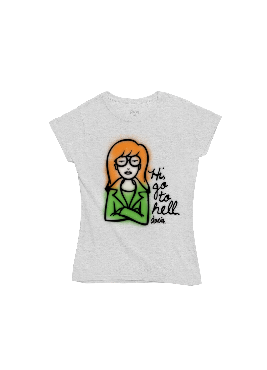 Playera de Mujer Daria Go to Hell