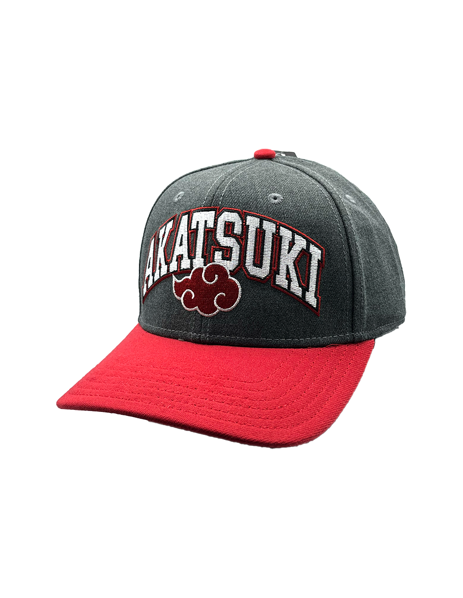 Gorra Curva Naruto Color Gris | Akatsuki para Hombre y Mujer, Estilo Anime