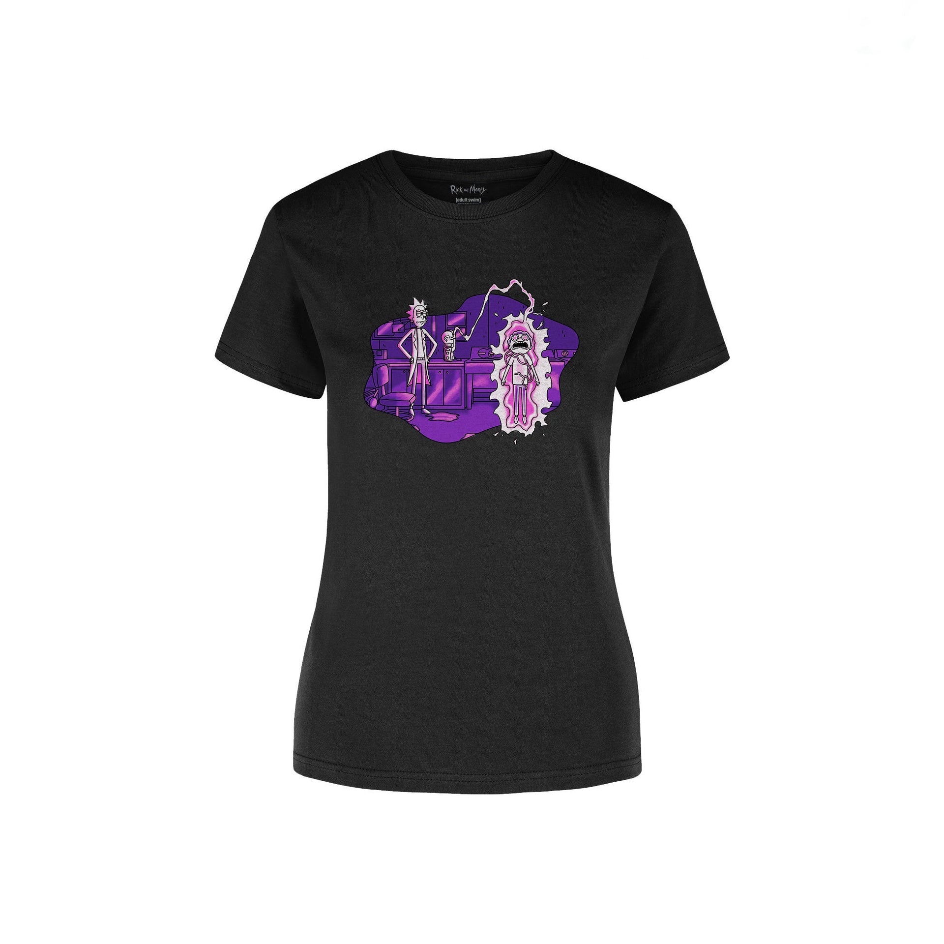 Playera de Mujer Rick and Morty - Purple