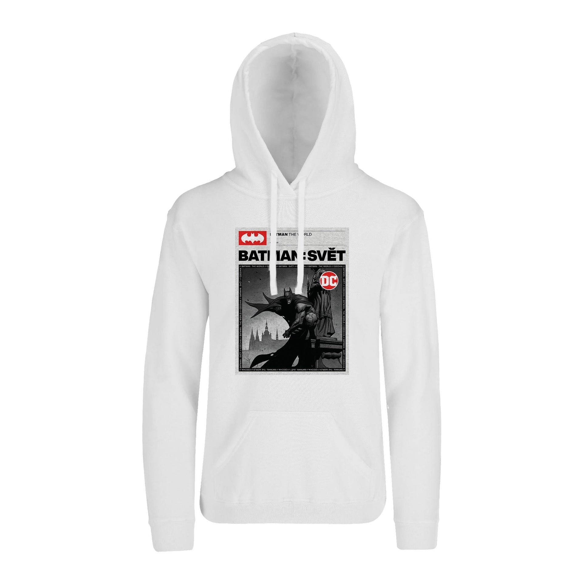 Hoodie Batman - News Czechia BW