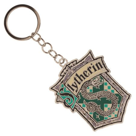 Llavero de moda Harry Potter de Metal símbolo Slytherin