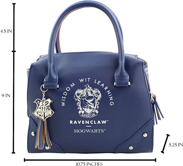 Bolsa Harry Potter Ravenclaw para mujer Hogwarts efecto piel