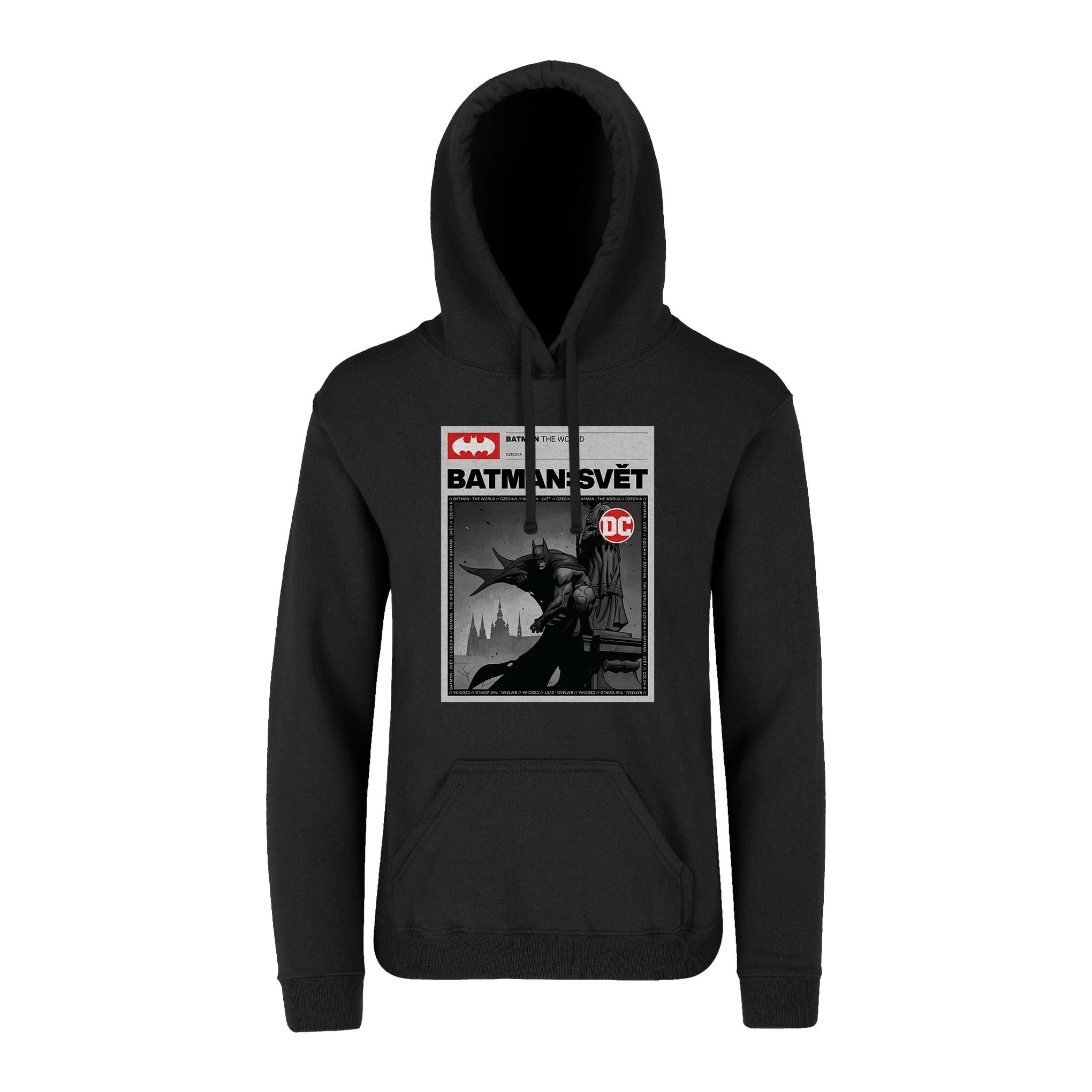 Hoodie Batman - News Czechia BW