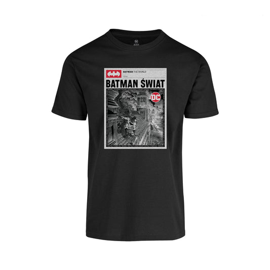 Playera Batman - News Poland BW