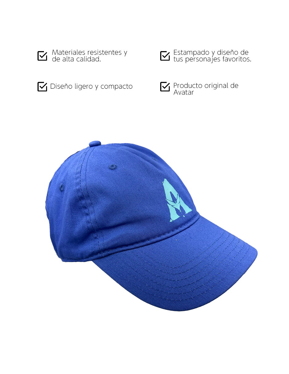 Avatar Gorra Azul de Concept One con Logo Underwater Original, Producto Oficial