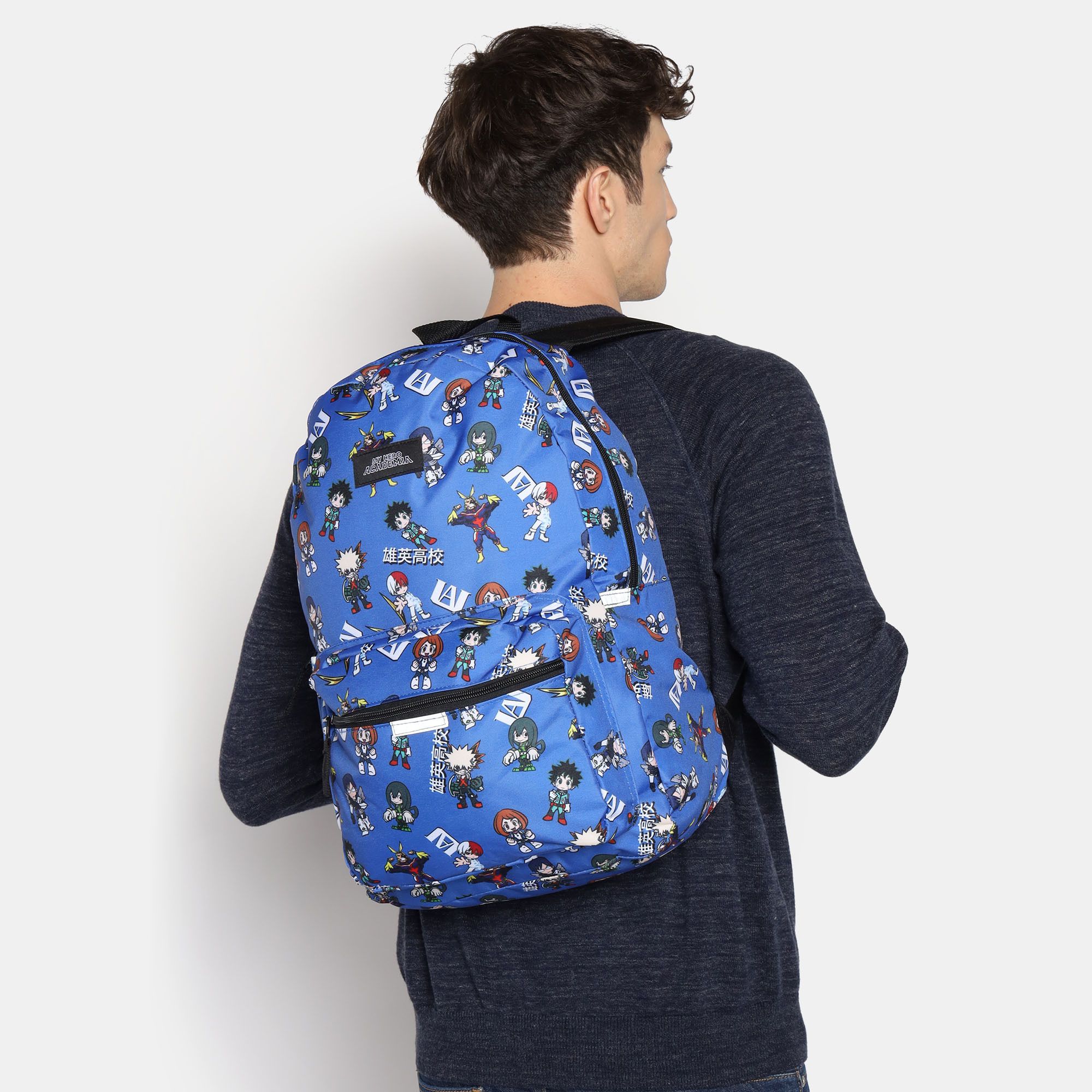 Mochila escolar My Hero Academia Chibi para hombre y mujer