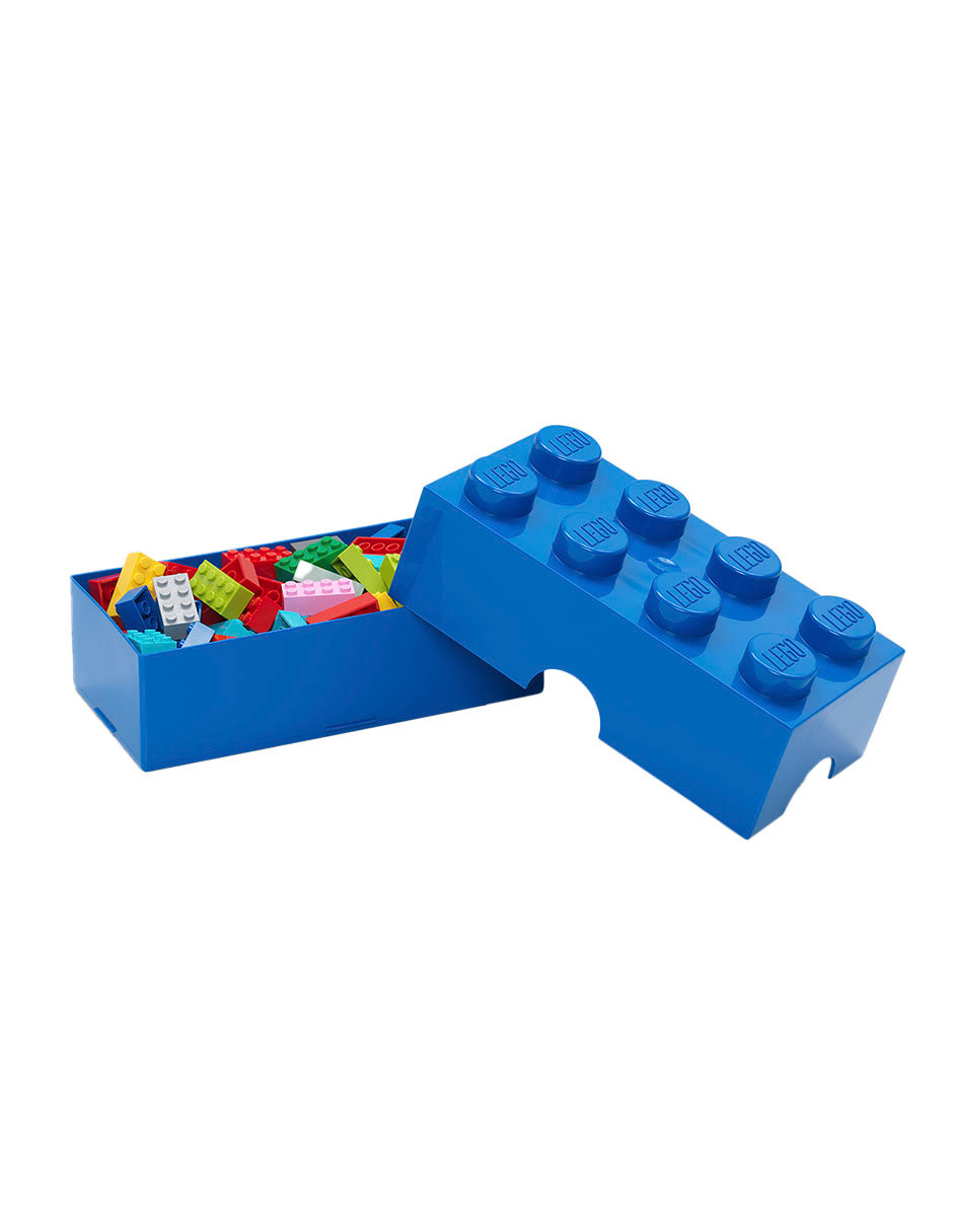 LEGO Lonchera para Alimentos Comida, Caja Armable, Pencil Box Brick 8