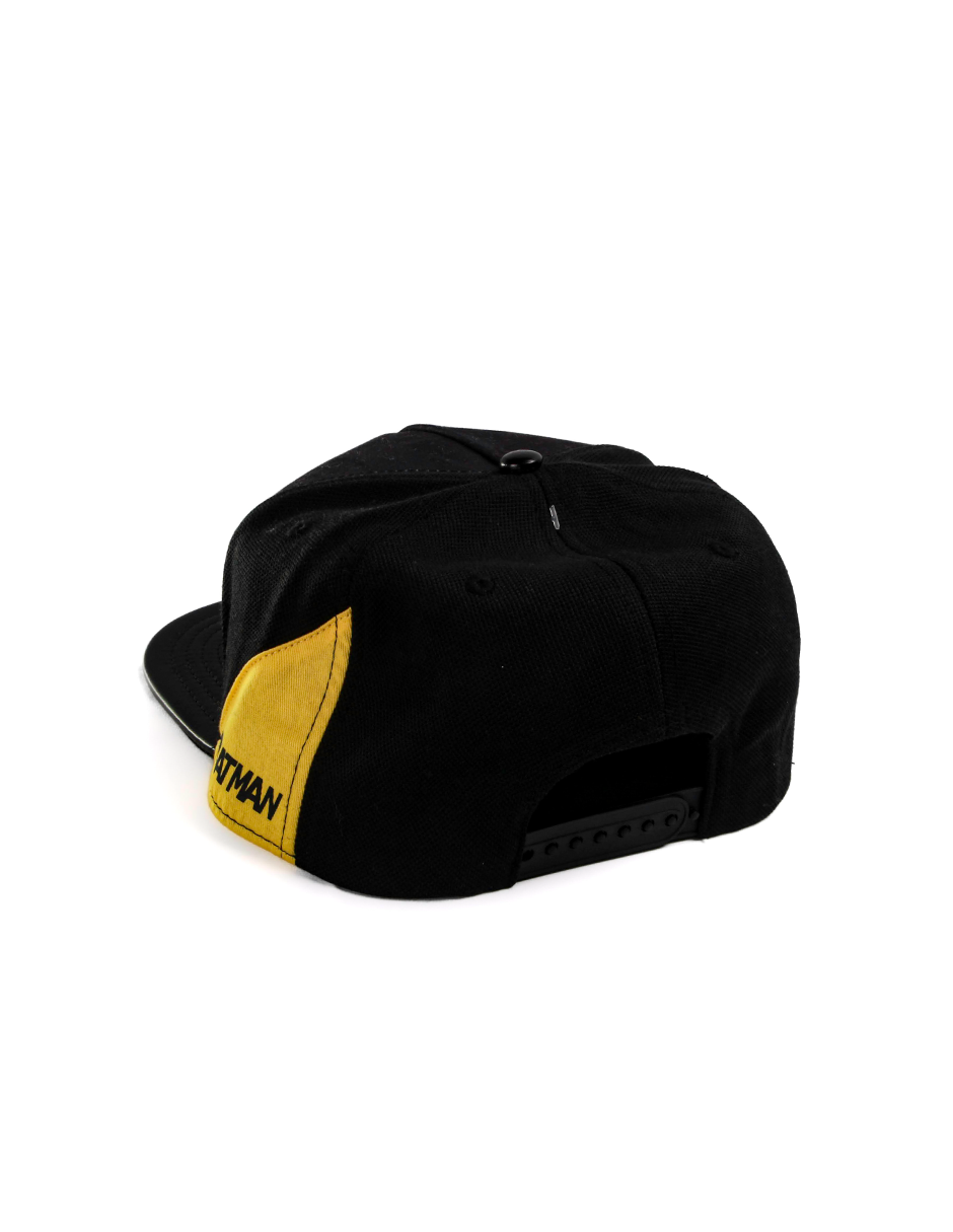 Gorra Batman Logo Negro con Amarillo