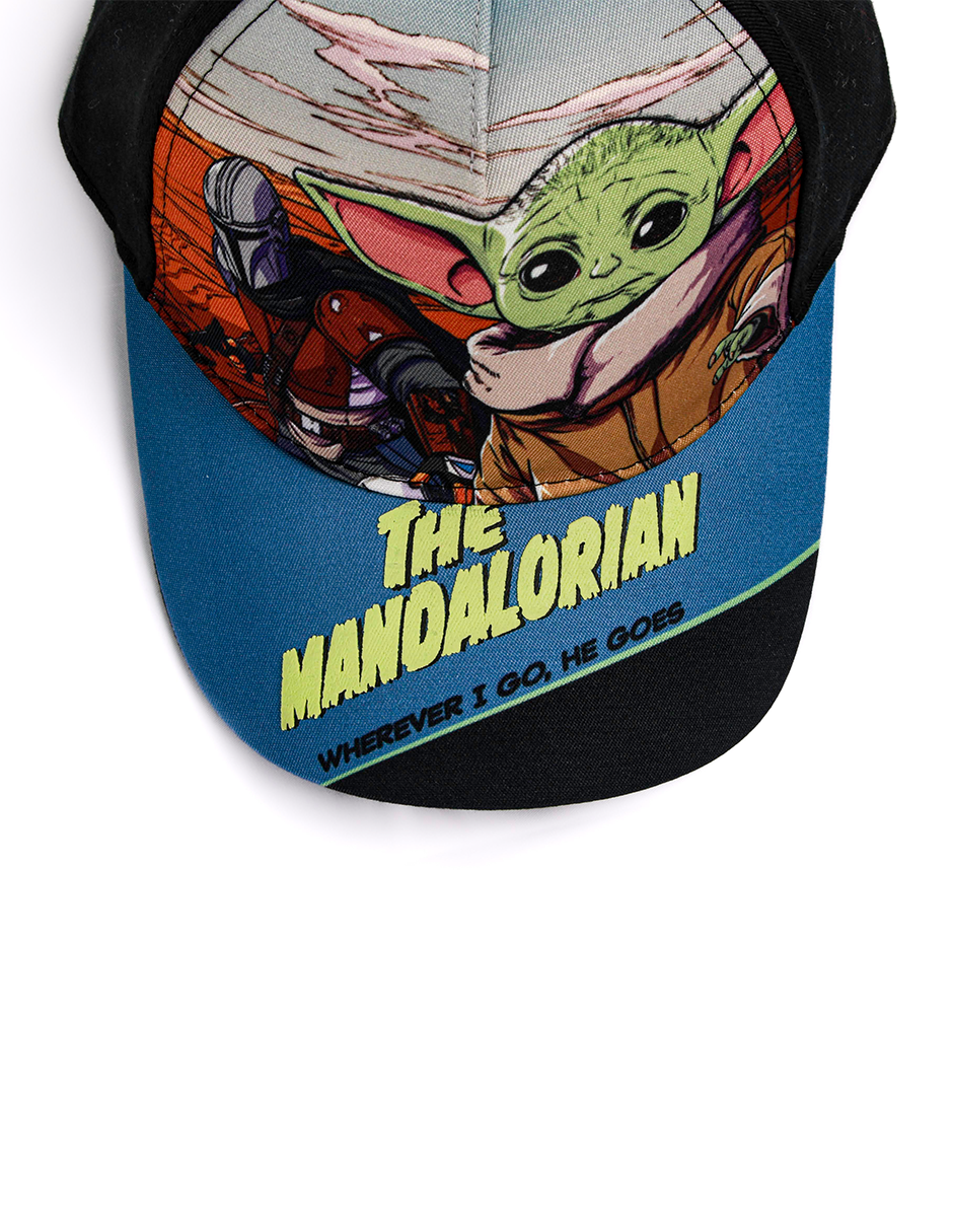 Gorra para niños The Mandalorian Ilustración