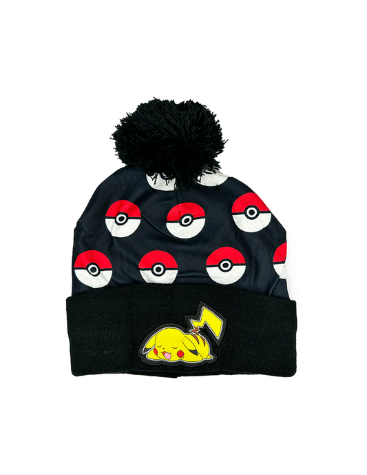 Gorro para el frio Pokemon Pokebolas Pikachu