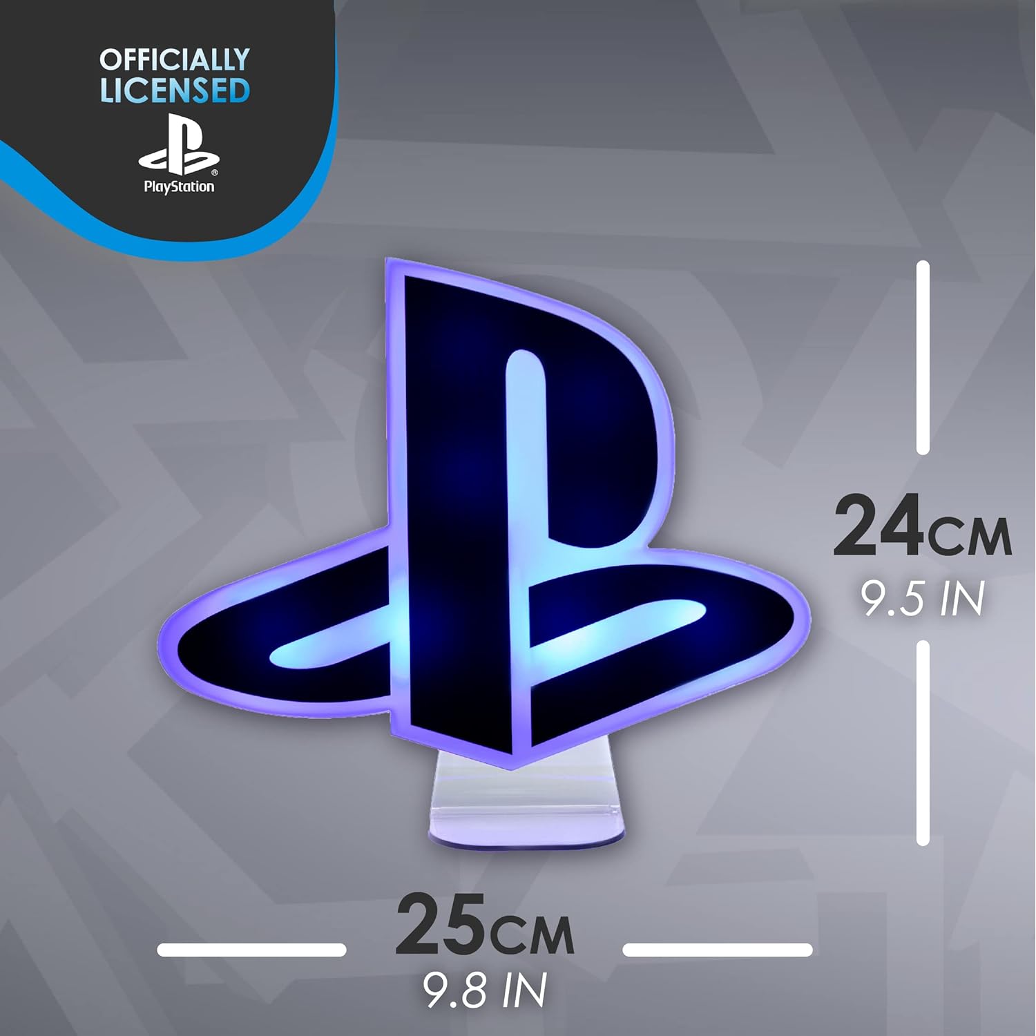 Paladone | Playstation | Logo de Playstation con Luz, Producto Oficial