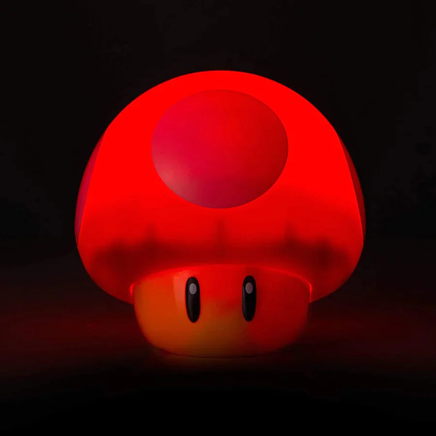 Paladone | Super Mario | Luz de Hongo V4, Producto Oficial