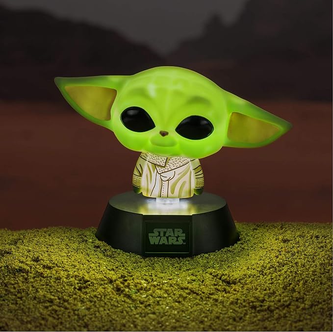 Paladone The Mandalorian The Child Icon Light V2 - Luz Decorativa Licenciada Oficialmente de Star Wars