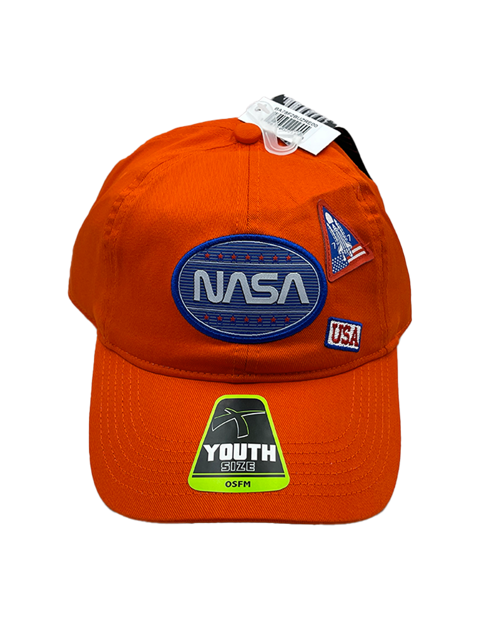 Gorra Logo NASA Naranja