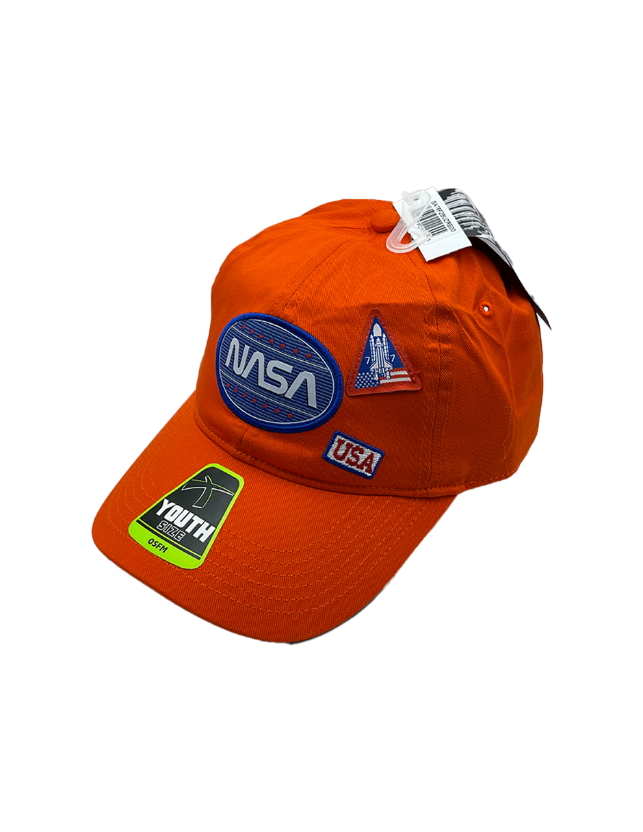 Gorra Logo NASA Naranja