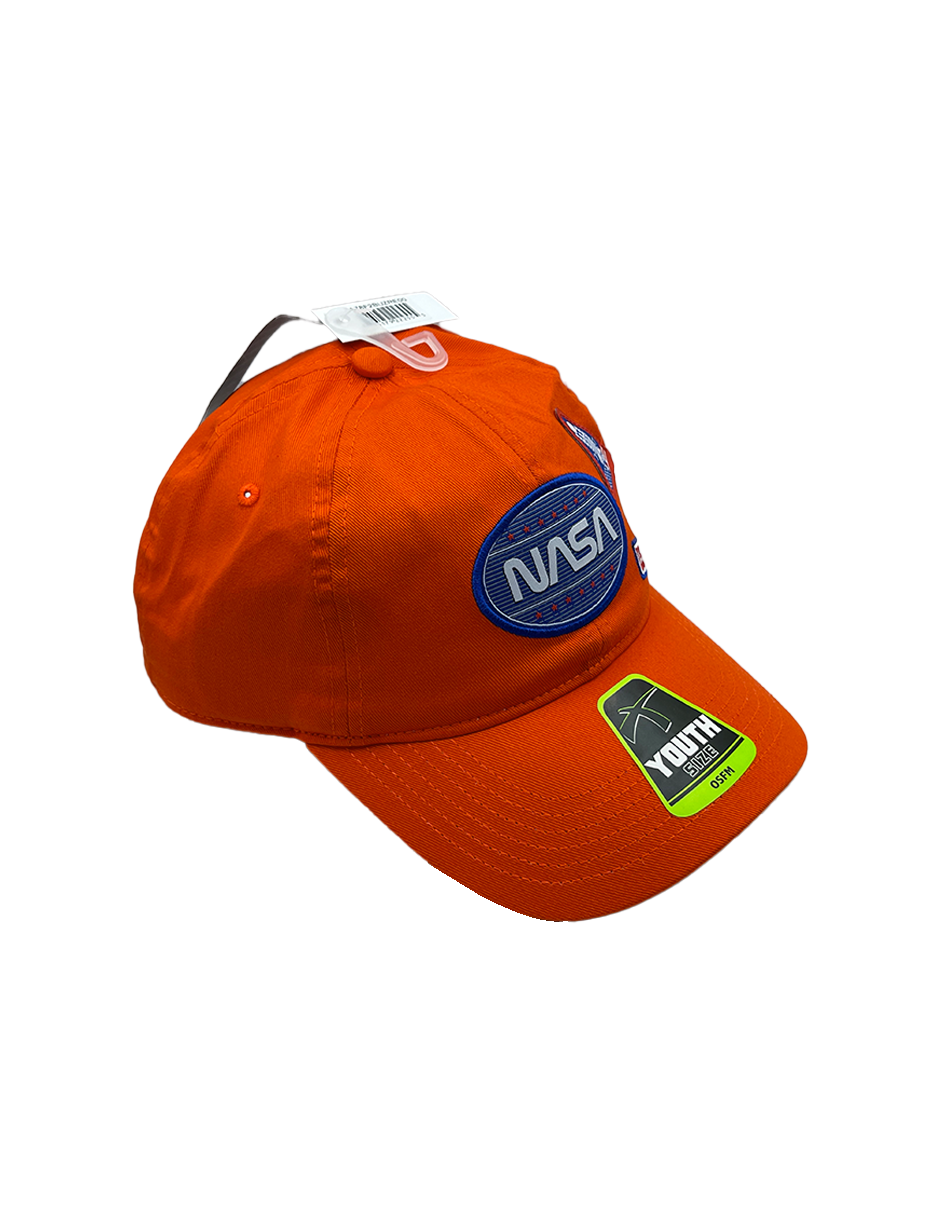 Gorra Logo NASA Naranja