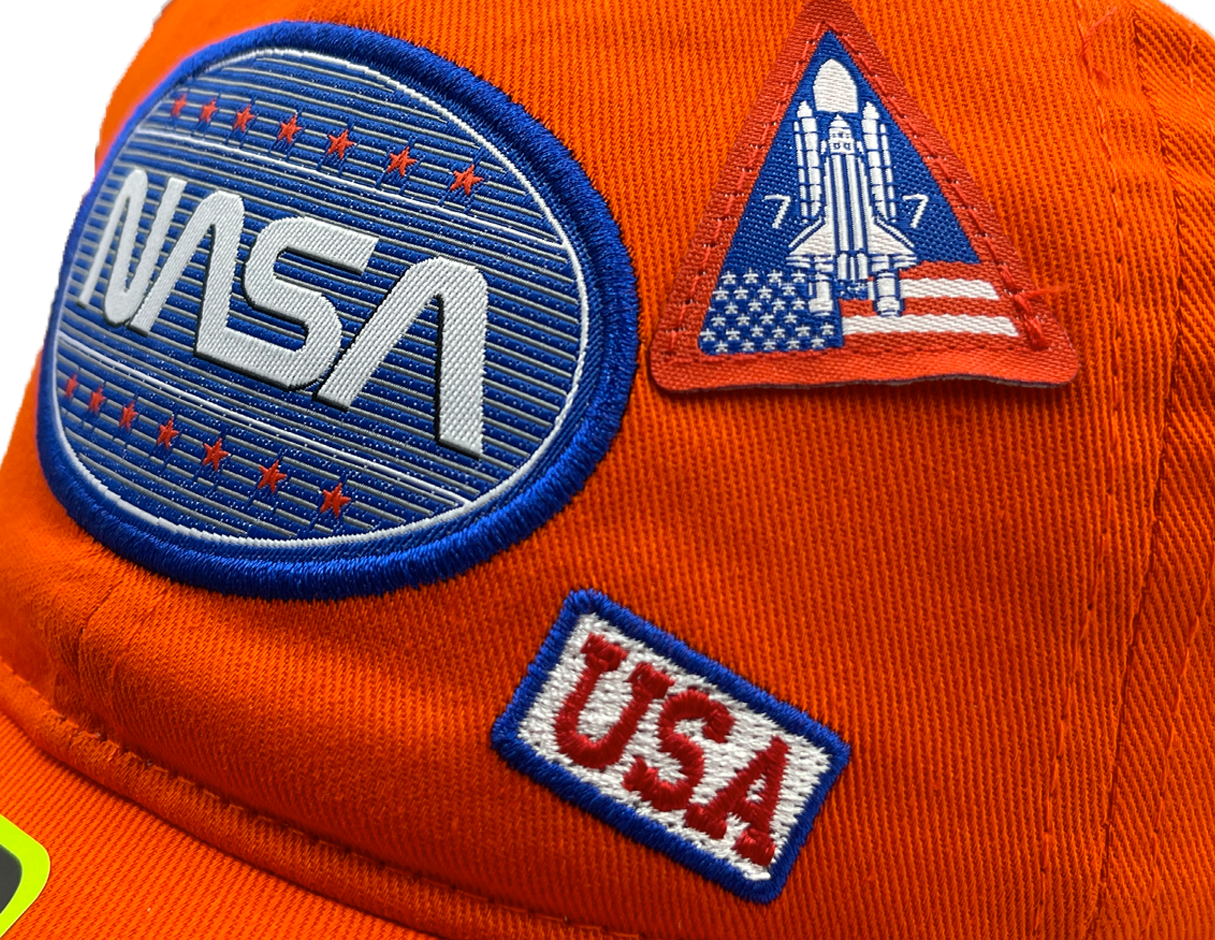 Gorra Logo NASA Naranja