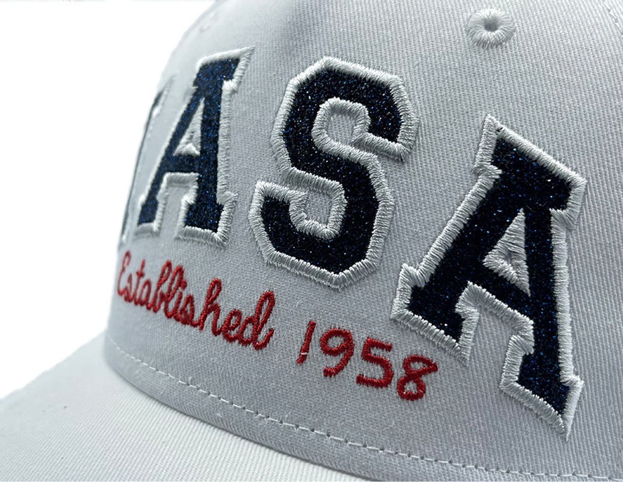 Gorra NASA Blanca