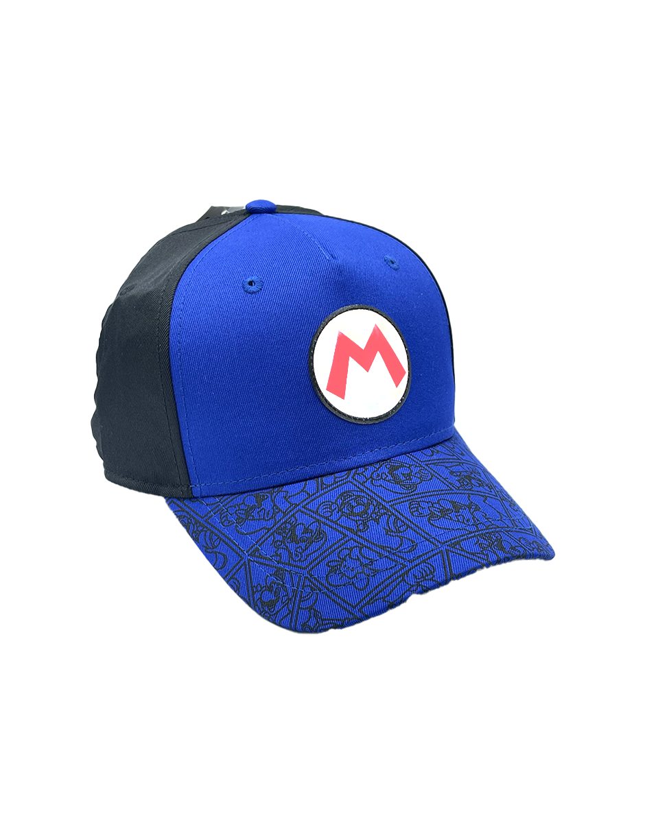 Gorra Super Mario Parche Holografico