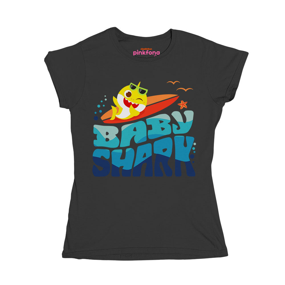 Playera Niña Baby Shark - Surf