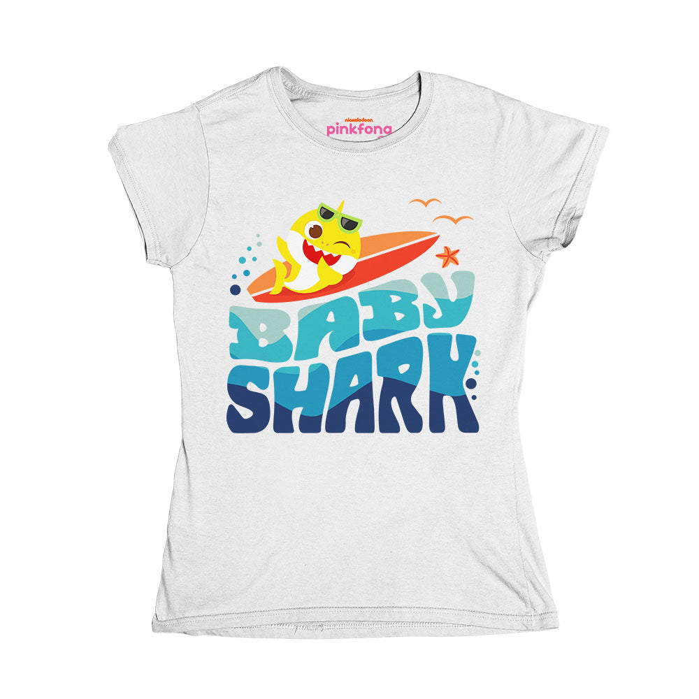 Playera Niña Baby Shark - Surf