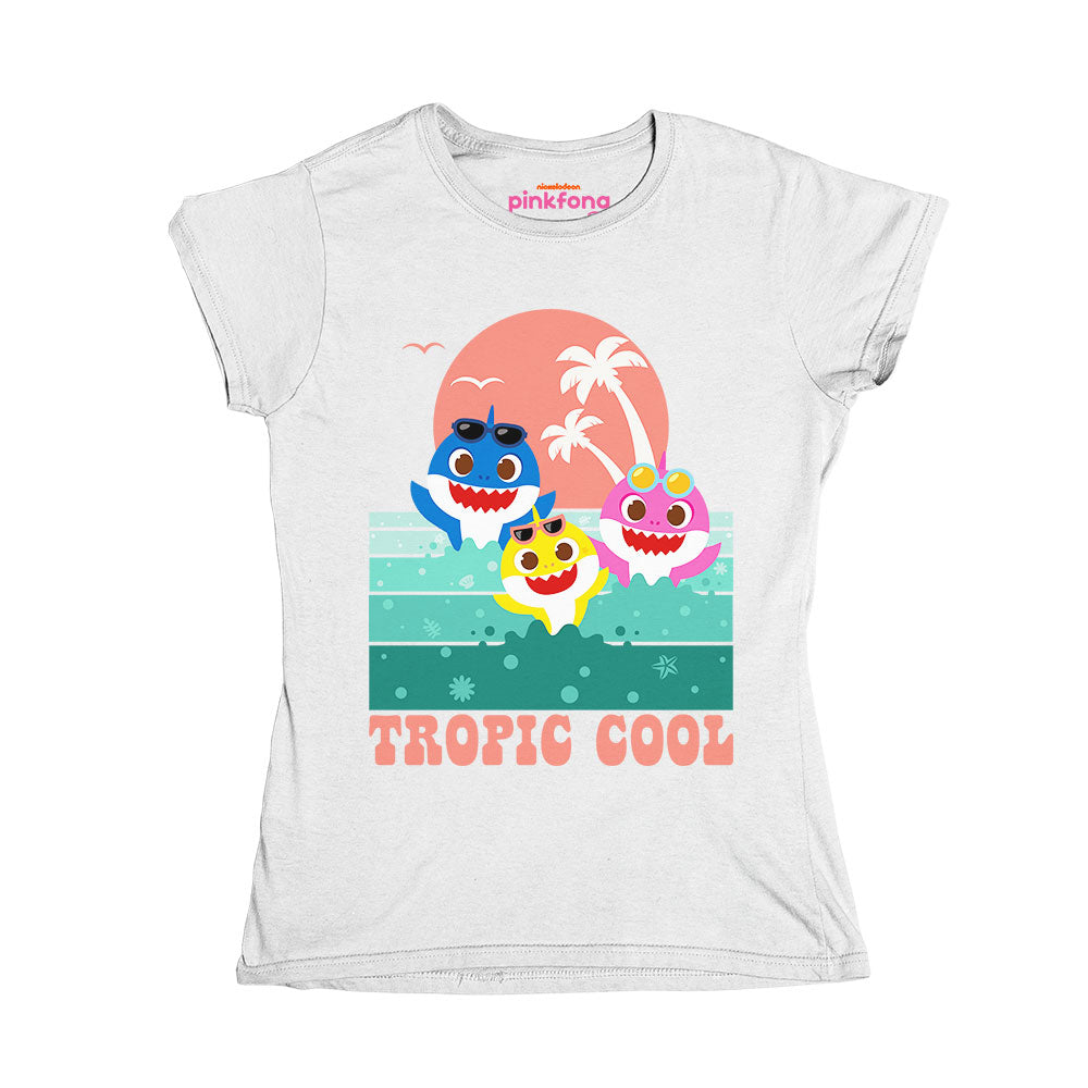 Playera Niña Baby Shark - Tropic