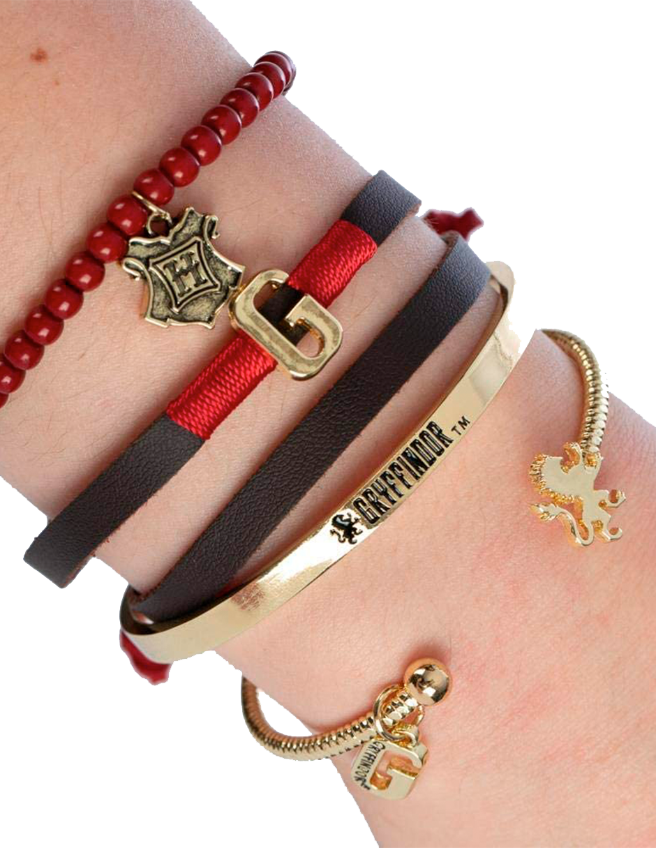 Pulseras Harry Potter Gryffindor para hombre y mujer