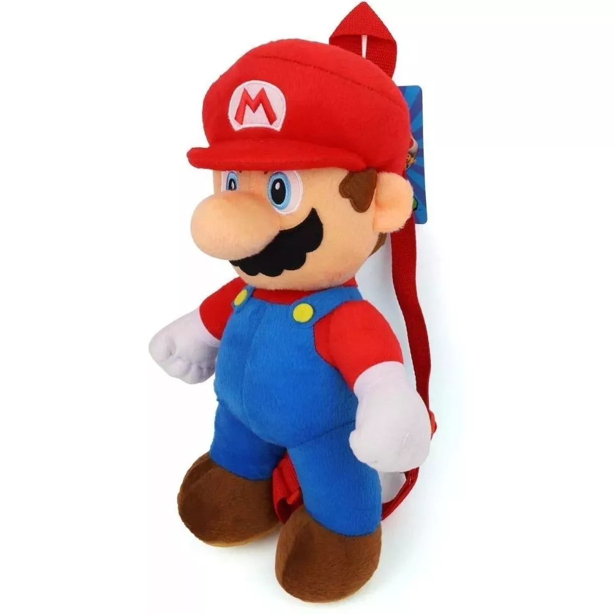 Mochila Super Mario Mini Plush Peluche Niño y Niña Nintendo Oficial