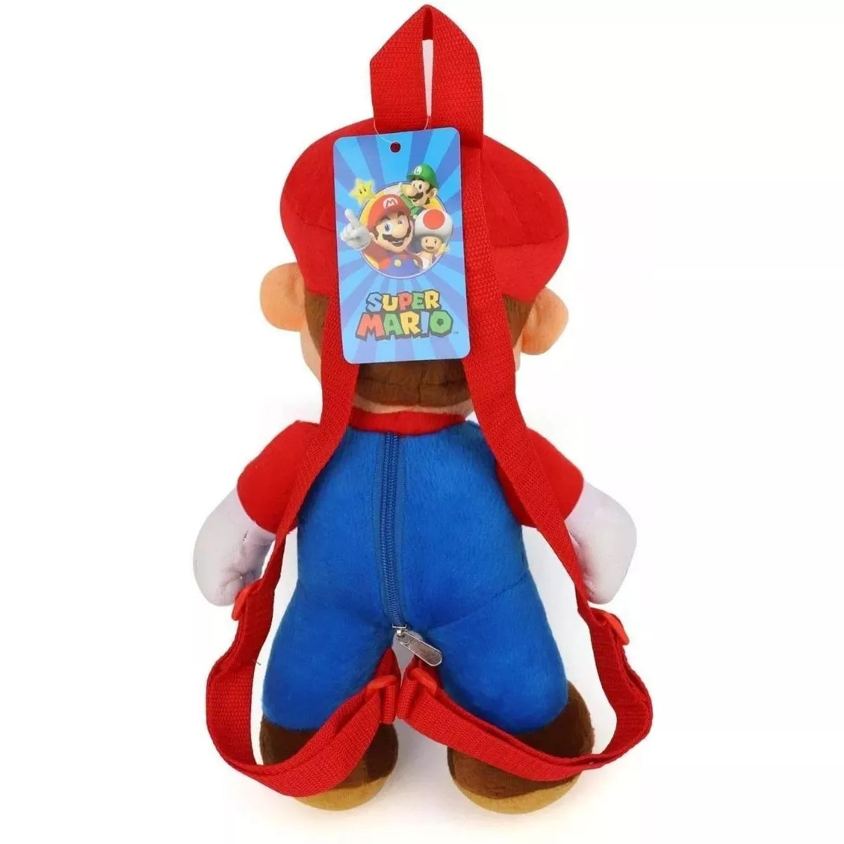 Mochila Super Mario Mini Plush Peluche Niño y Niña Nintendo Oficial