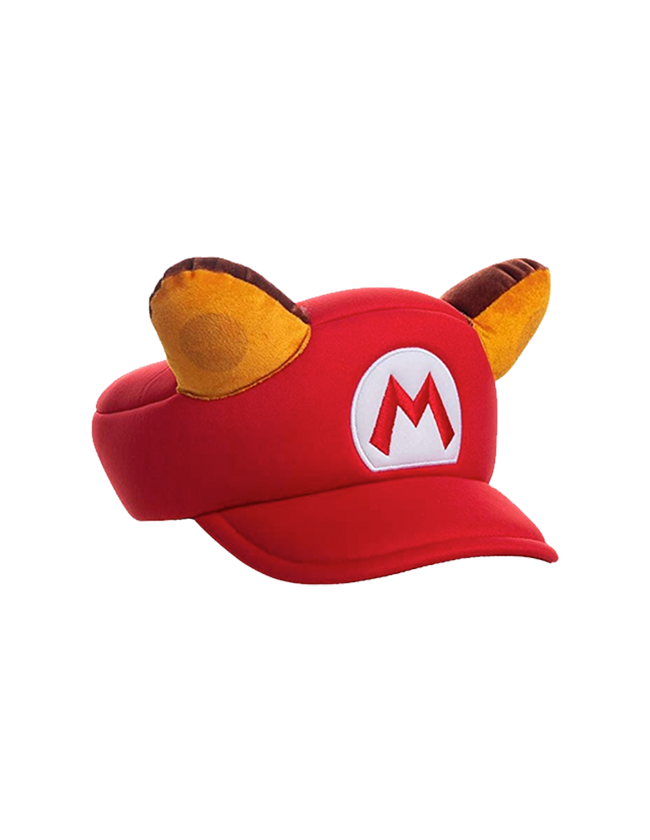 Gorro Super Mario 3 Raccoon Cosplay Orejas