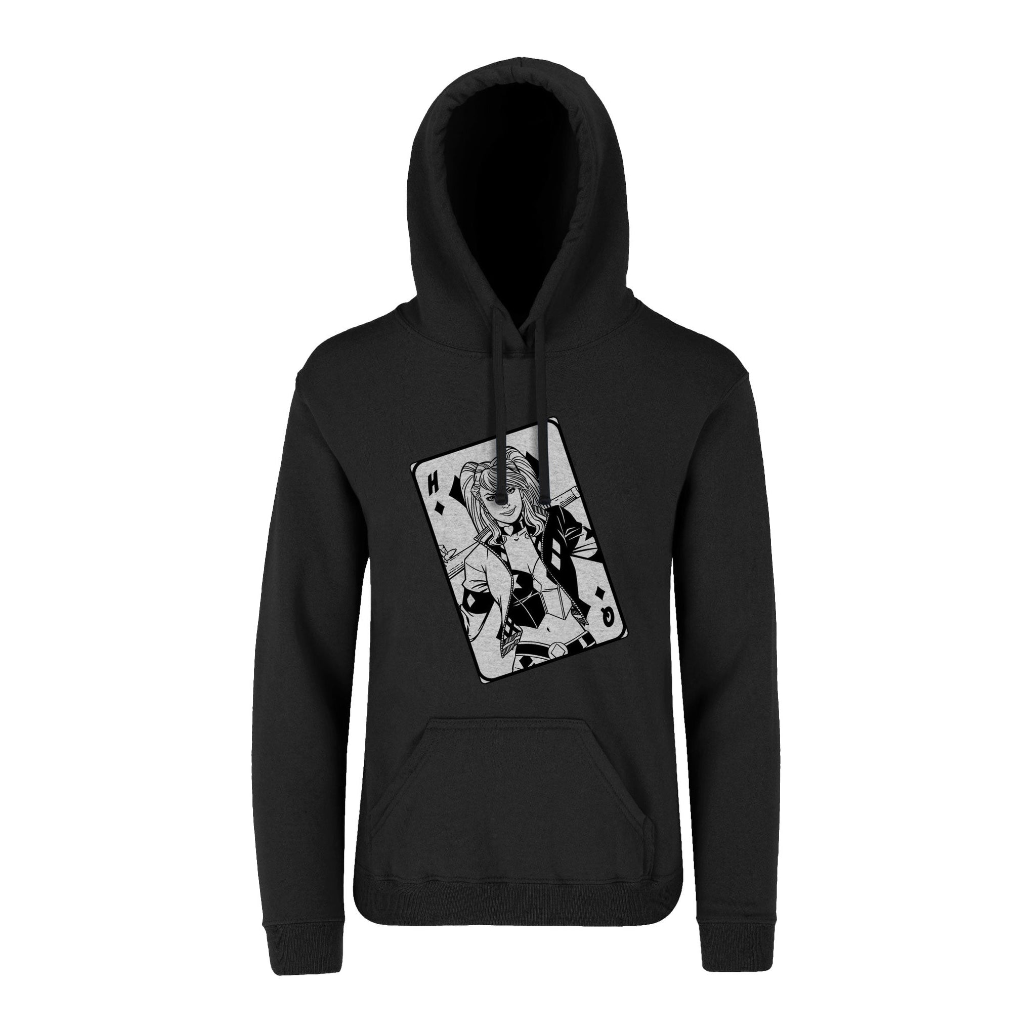 Hoodie Harley Quinn - Card BW