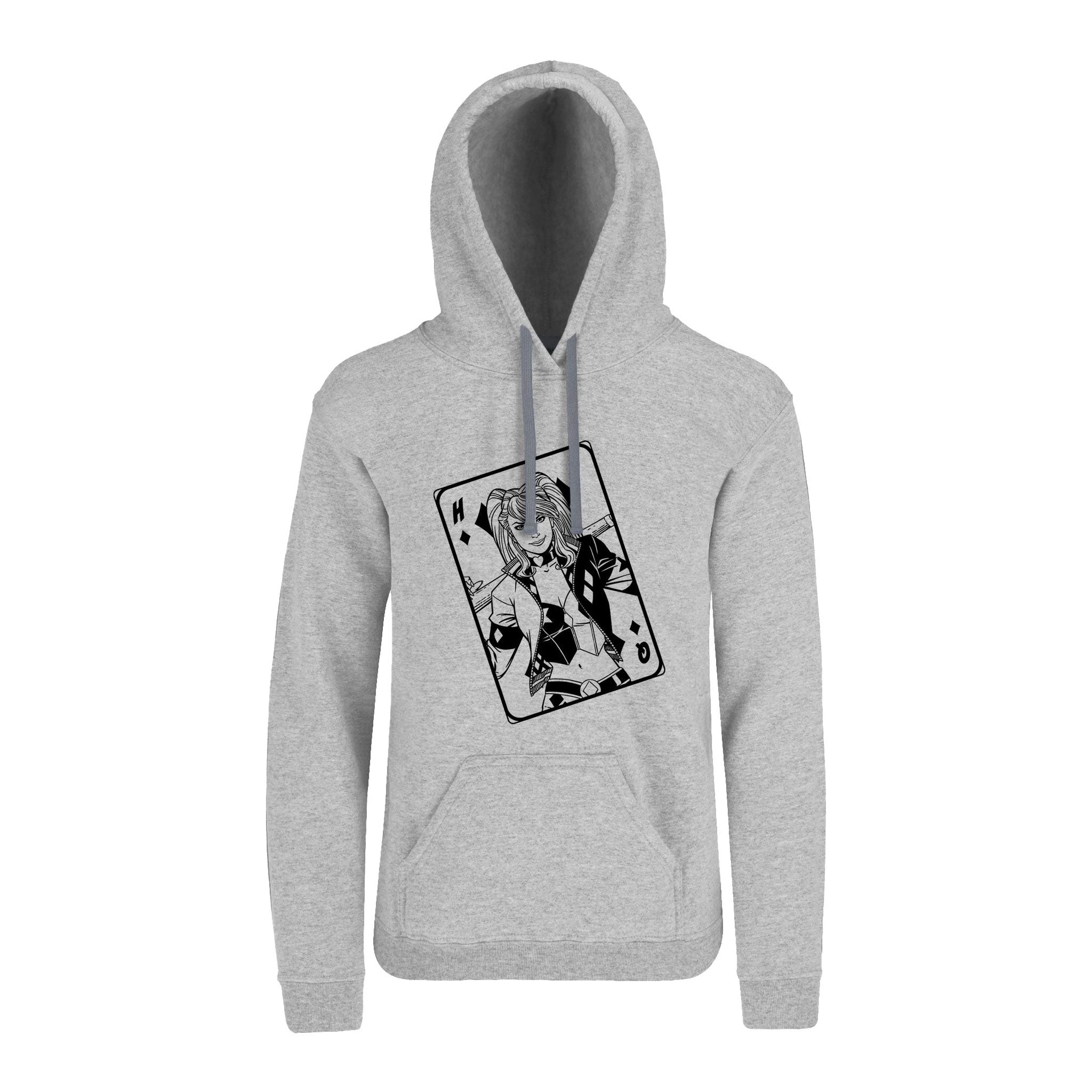 Hoodie Harley Quinn - Card BW