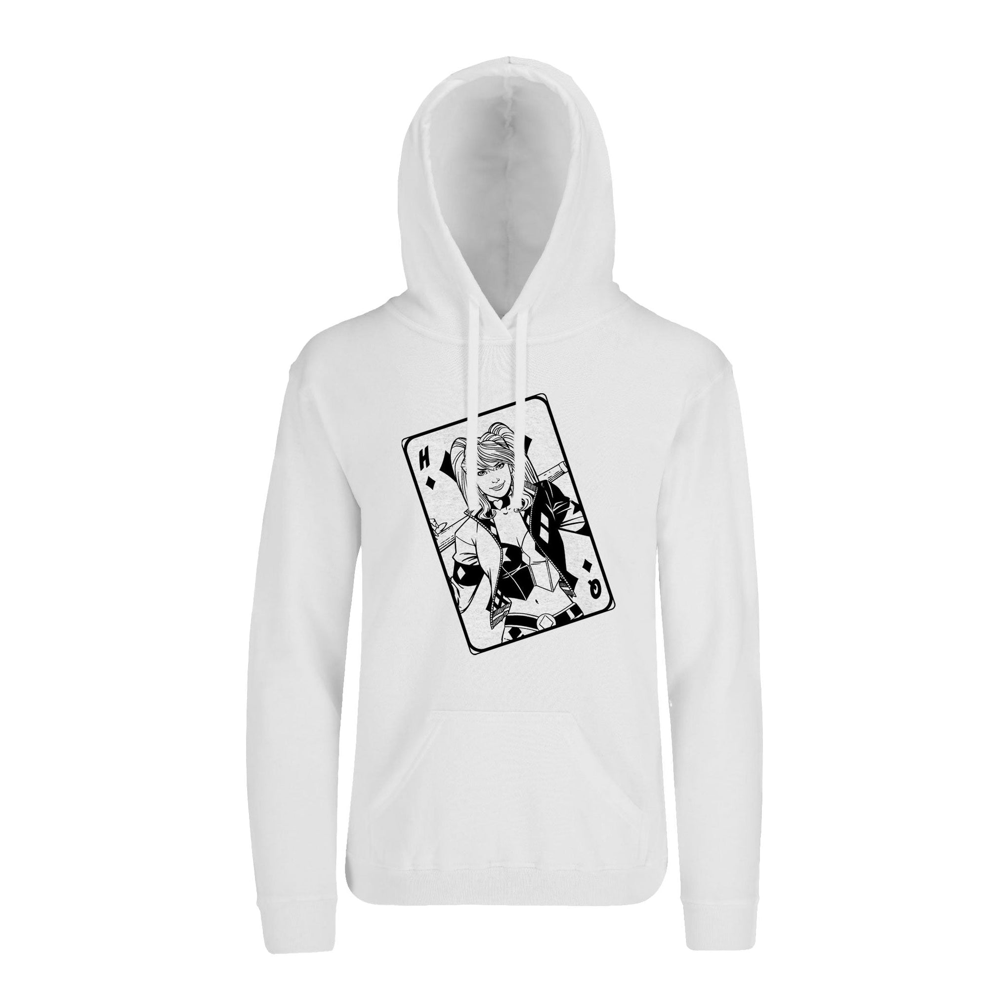 Hoodie Harley Quinn - Card BW