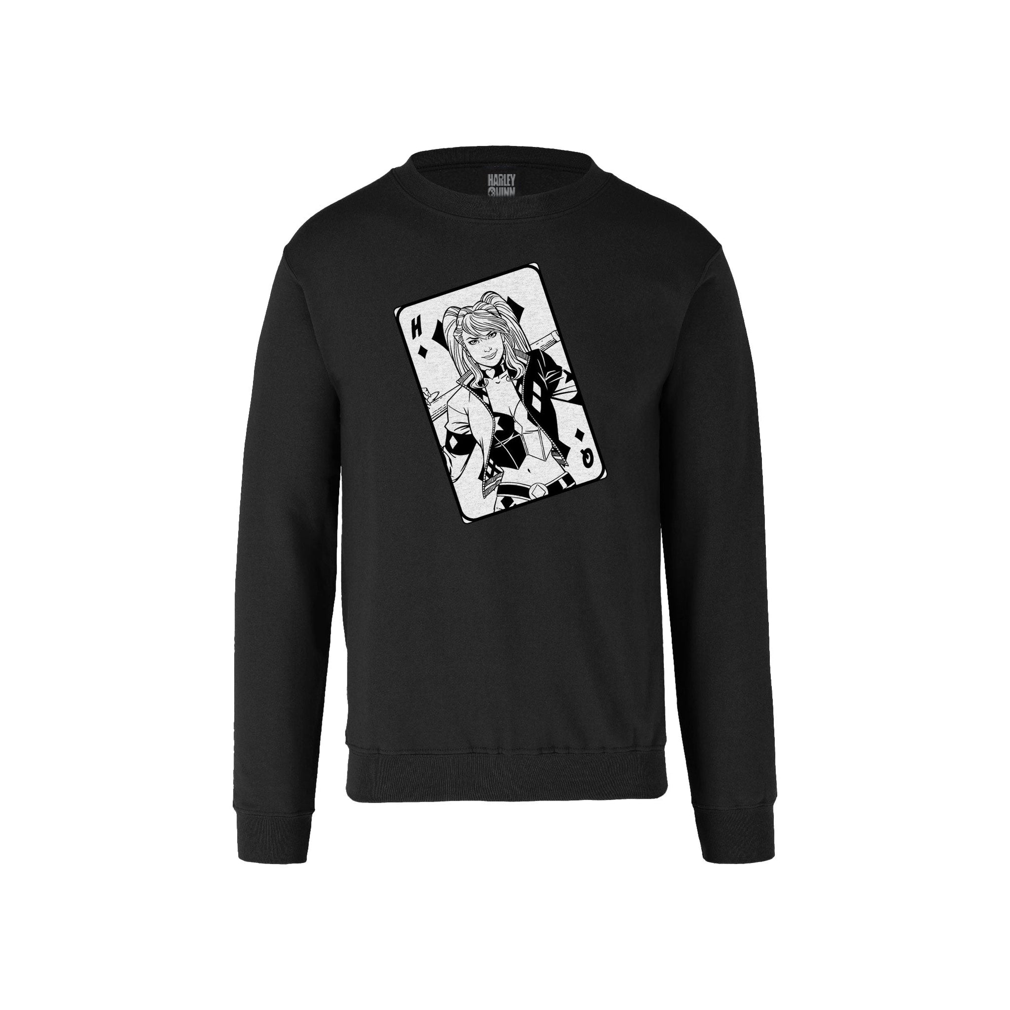 Sudadera Harley Quinn - Card BW