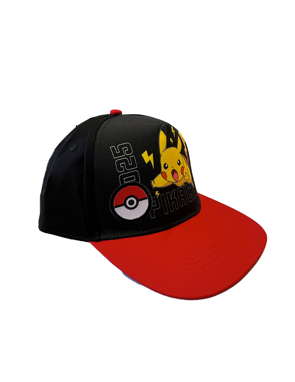 Gorra Pokemon - Pikachu y Pokebola