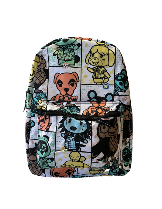 Mochila Animal Crossing Escolar Personajes