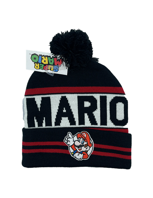 Beanie Super Mario Parche Mario