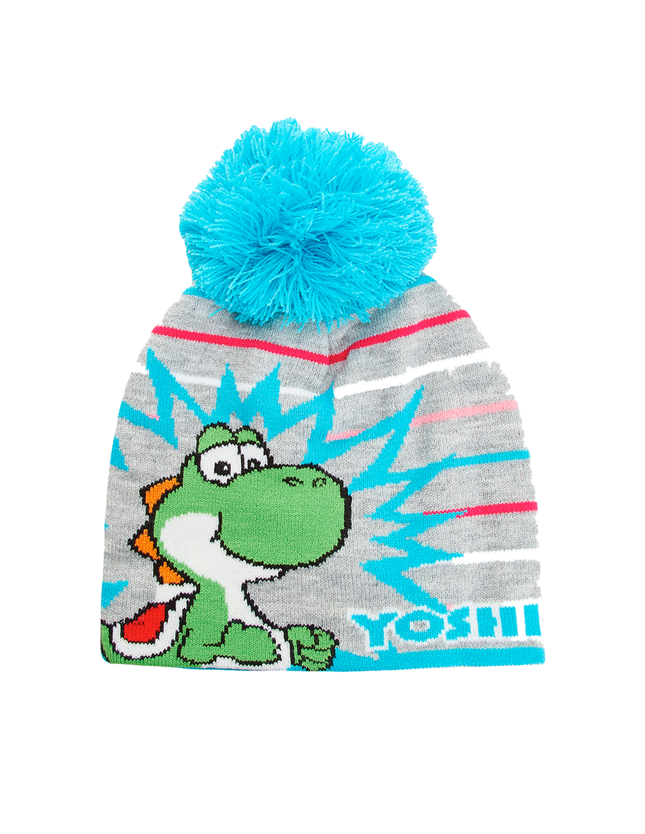 Beanie Yoshi con Ponpon