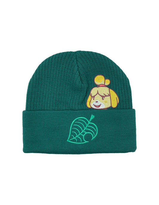 Beanie Animal Crossing Bordado Canela