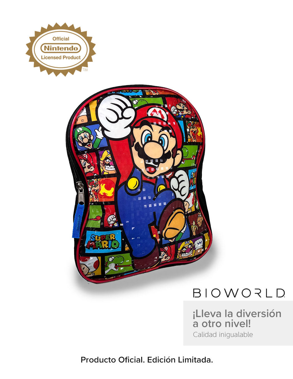 Mochila infantil Super Mario - Mario y personajes