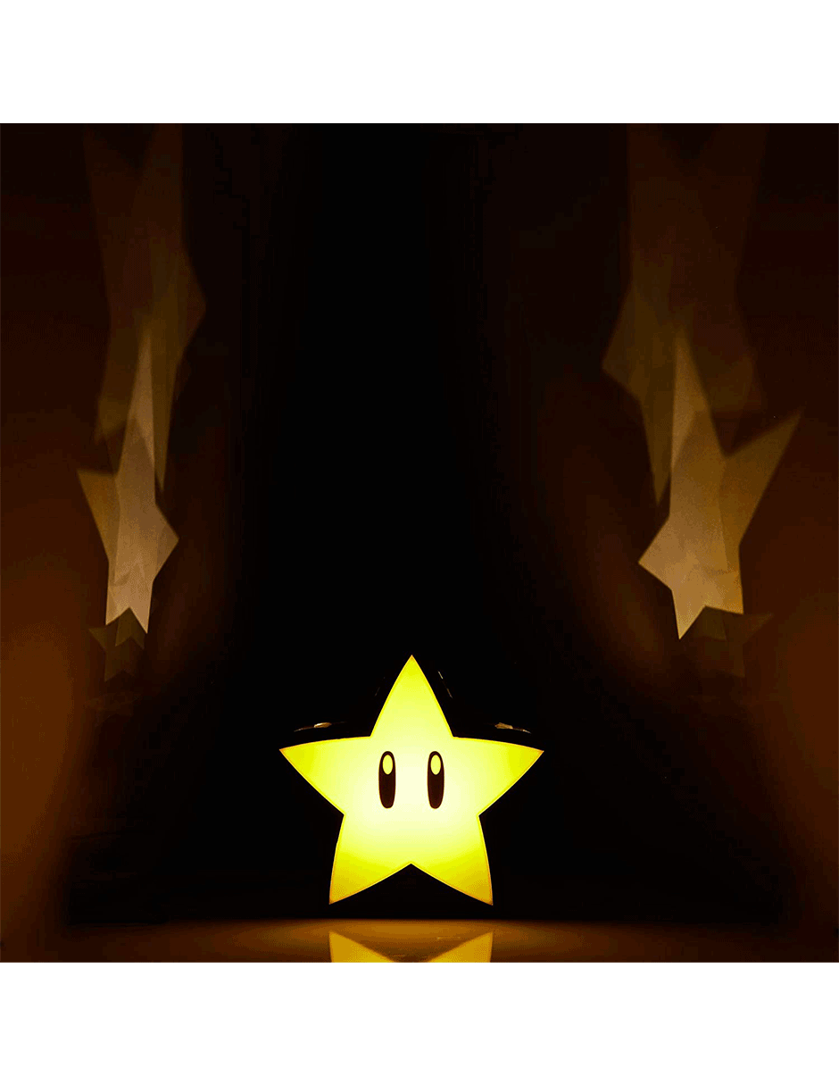 Luz Decorativa de Super Mario - Super Star